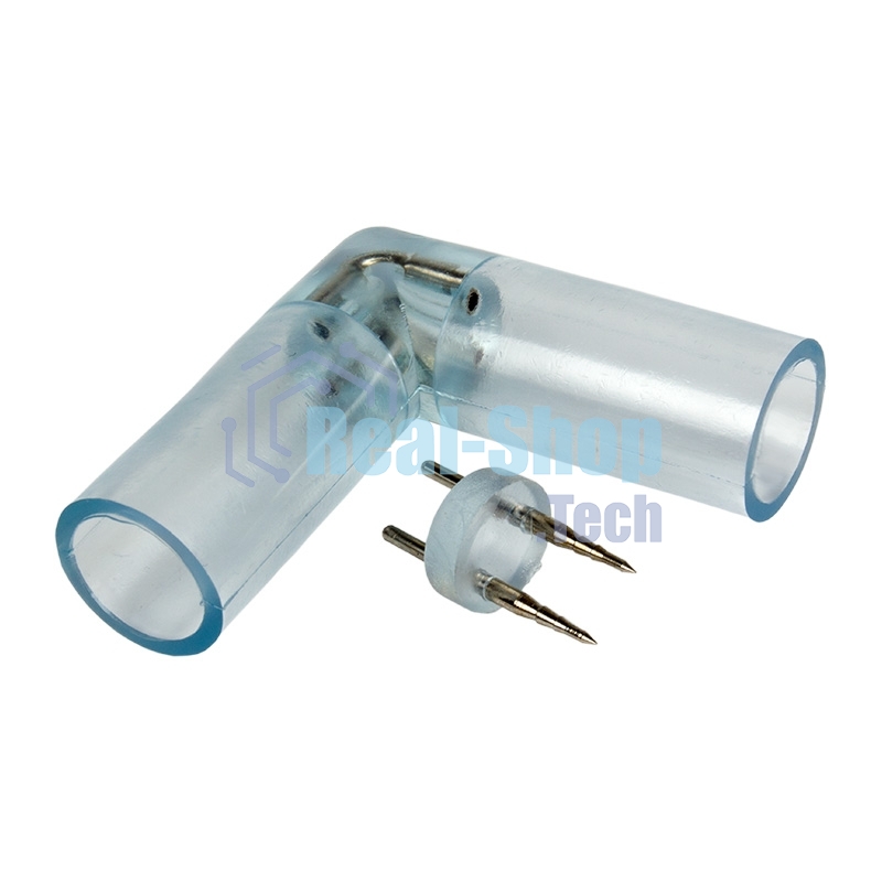 Коннектор L для двухжильного дюралайта Neon-night ∅13мм (цена за 1 шт.)