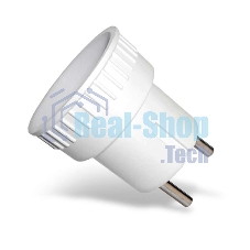 Адаптер-переходник без заземл. 6А 250В (еврослот) бел. UNIVersal А109