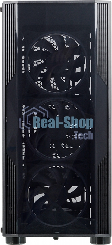 Компьютерный корпус Aerocool/Formula F-3401 (V1) черный без БП ATX 3x120мм 2xUSB 2.0 1xUSB 3.0 audio bott PSU