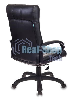 Кресло Бюрократ KB-10/BLACK черный, экокожа