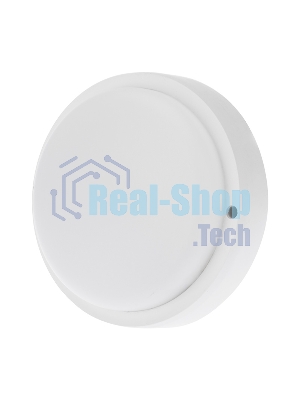 Светильник светодиодный пылевлагозащищенный Rexant ЖКХ-01 круг 12 Вт 1000 Лм IP65 155 мм 6500 K с микроволновым датчиком движения