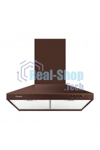 Вытяжка каминная Gefest ВО 10 К47 коричневый, 60 см, 300 куб. м/ч, 75 дБ