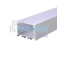 Комплект врезного алюминиевого профиля с рассеивателем Rexant 62х32 мм, 2 м