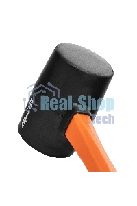 Киянка резиновая Sparta 225 г, черная резина, фибергласовая рукоятка