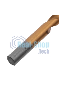 Сверло по металлу Matrix, 9 мм, HSS, нитридтитановое покрытие, цилиндрический хвостовик