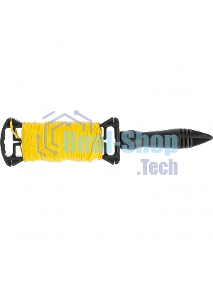 Шнур Matrix нейлоновый разметочный на катушке c ручкой D1,5мм 50м