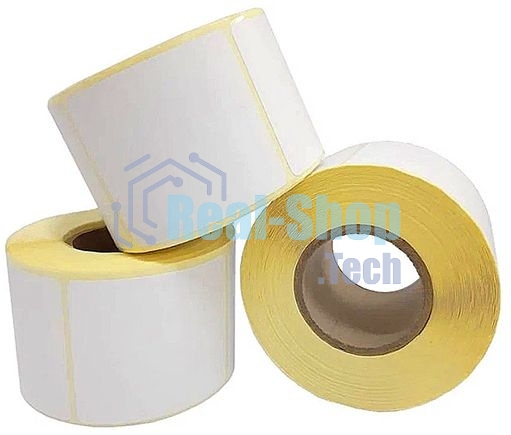 Термоэтикетки Cactus Top CS-TT5860500 сег.:58x60мм самоклей. д.вн.рул.84мм д.вт.40мм 500шт/рул белый