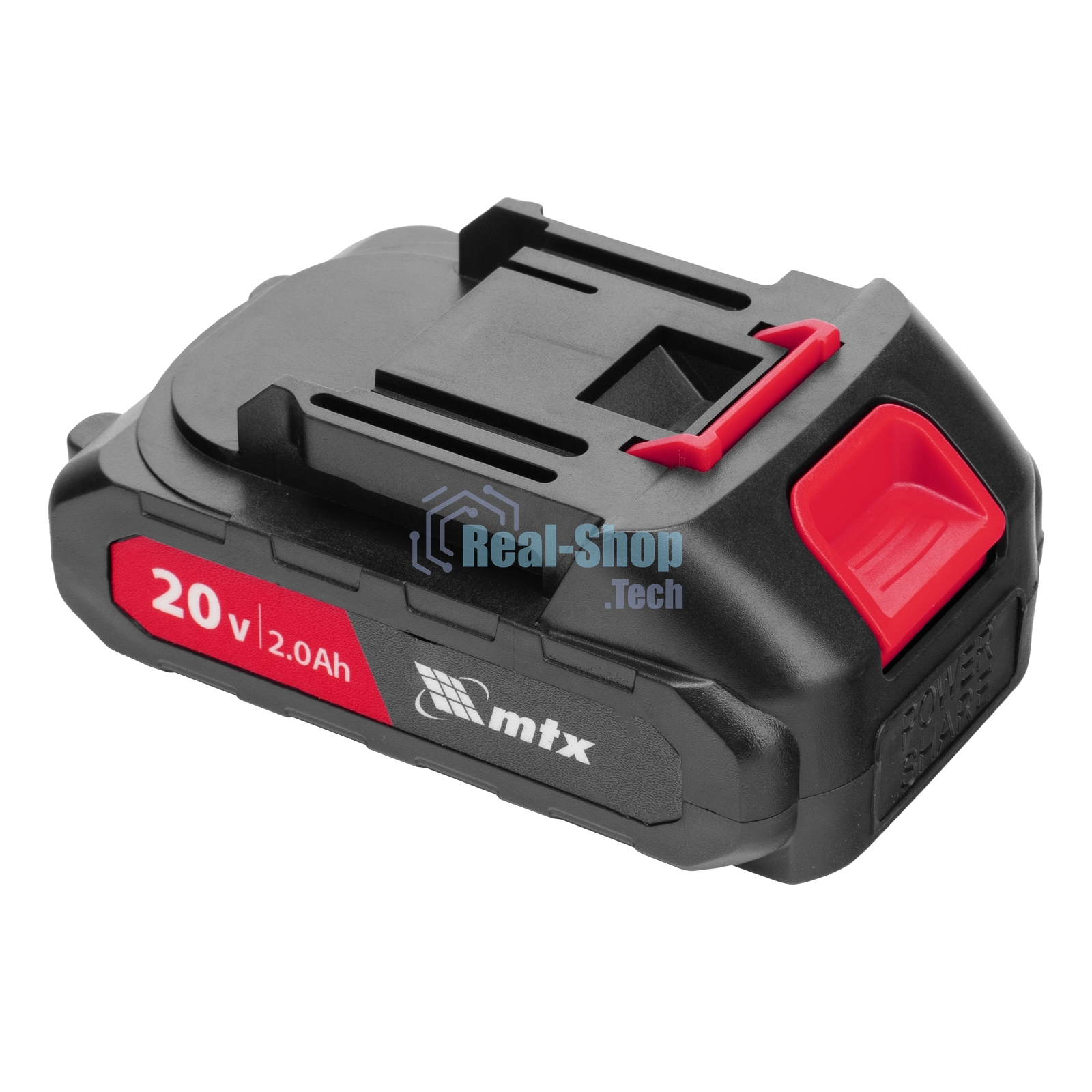 Дрель-шуруповерт MTX CIDS-BL-20, 20 В, 2 Ач, 60 Нм, бесщеточный, ударный