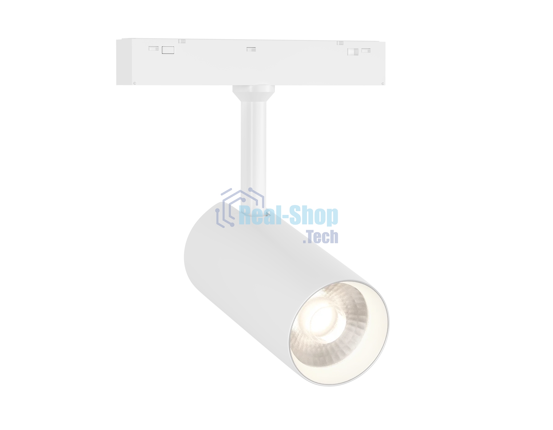 Трековый акцентный светильник Ambrella light GL4410 WH белый IP20 10W 3CCT 3000-6000K SMART 48V 24° D45*100