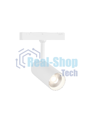 Трековый акцентный светильник Ambrella light GL4410 WH белый IP20 10W 3CCT 3000-6000K SMART 48V 24° D45*100