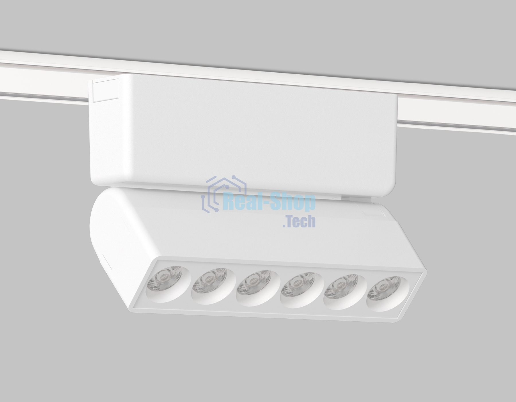 Светильник трековый светодиодный GV1468 WH белый IP20 6W 4200K 48V 24° 122*26*80