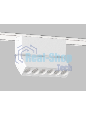 Светильник трековый светодиодный GV1468 WH белый IP20 6W 4200K 48V 24° 122*26*80