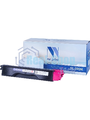 Картридж NVPrint совместимый Kyocera TK-590 Magenta для FS C2026MFP/C2126MFP/C2526MFP/C2626MFP (5000k)