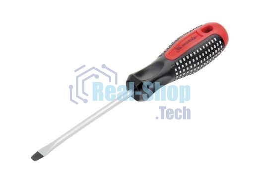 Отвертка Matrix fusion sl6.0х100мм crv 3х компонентная рукоятка ''anti slip''