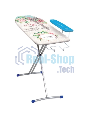 Доска гладильная НИКА 1, размер: 122/34,5, материал: фанера, выдвижная подставка под утюг, два полож