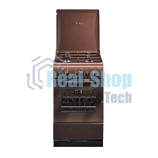 Плита газовая Gefest ПГ 3200-05 К19 коричневый, конфорок 4 шт, духовка 44 л, 50 см x 85 см x 57 см
