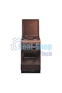 Плита газовая Gefest ПГ 3200-05 К19 коричневый, конфорок 4 шт, духовка 44 л, 50 см x 85 см x 57 см