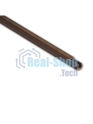Кабель-канал 16х16 L2000 пластик дуб (темн. основа) Рувинил РКК-16х16-08М