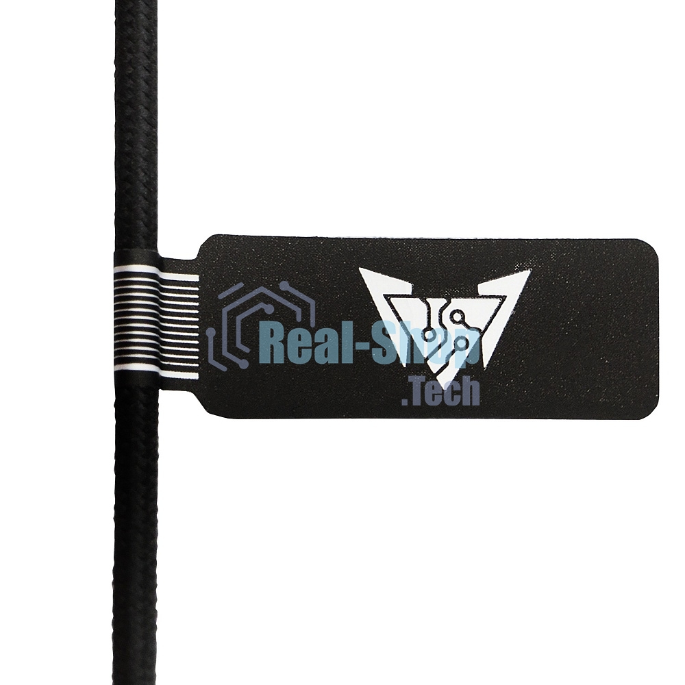 Гарнитура проводная игровая Crown CMGH-3000 черный/красный