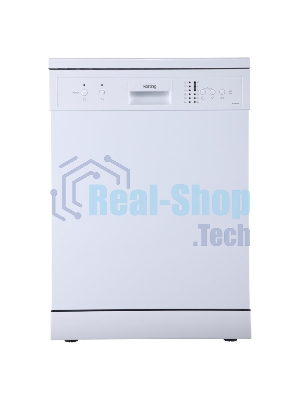 Посудомоечная машина Korting KDF 60240 / Отдельност., 60 см, А++/A/A, электронное управление, 6 программ: нормальная, ЭКО, стекло, интенсив, 90 мин, быстрая; 14 компл., LED индикаторы, активная сушка, таймер отложенного старта 3/6/9 часов, половинная загр