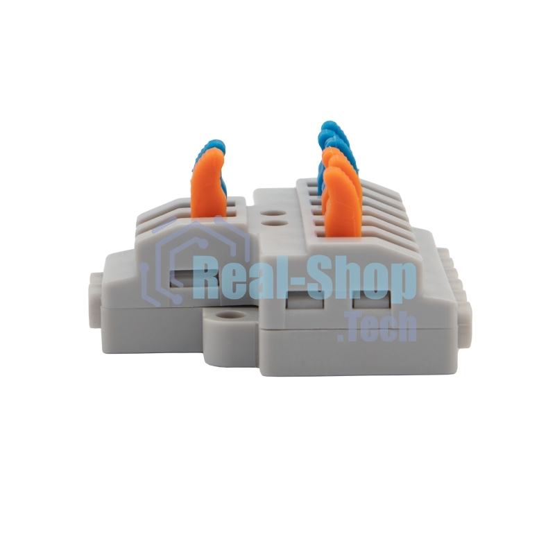 Клемма соединительная Rexant многоразовая быстрозажимная разветвительная, с монтажной площадкой (2х3) (50 шт./уп.)