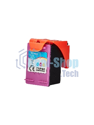 Картридж струйный Sakura CC643HE (№121 Tri-colour) для HP, триколор, 18 мл., 450 к.