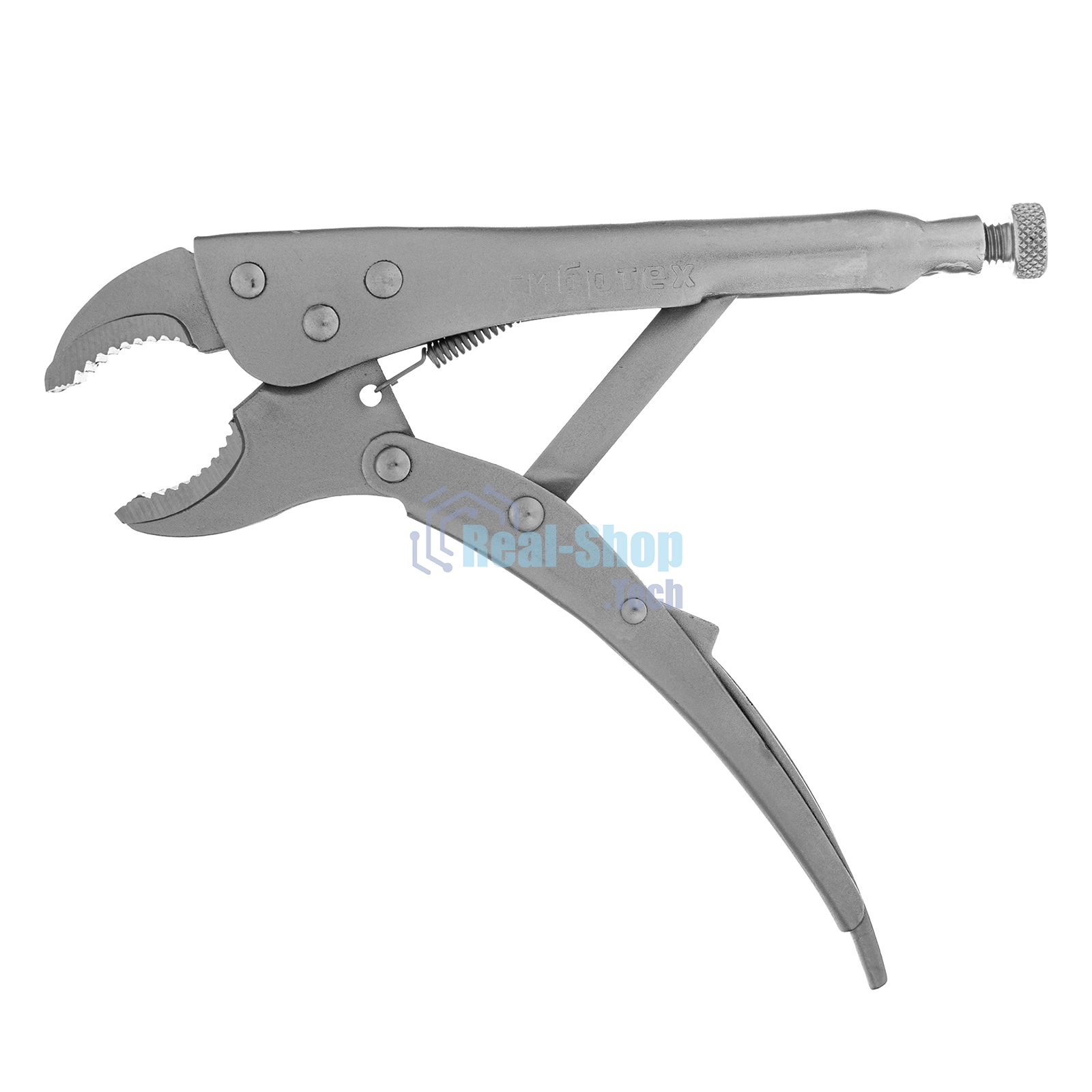 Зажим Сибртех ручной, полукруглый захват, 220 мм