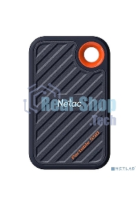 Внешний SSD Netac ZX20, 512 Gb, USB 3.2 Gen 2x2 Type-C, R/W 2000/1800, черный