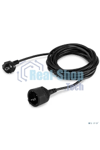 Сетевой удлинитель Buro BU-PS1.10/B 10м (1 розетка) черный (пакет ПЭ)
