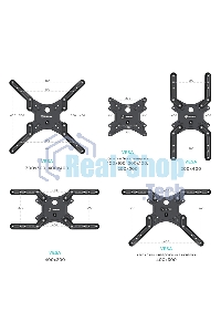Кронштейн ONKRON M5 для телевизора 37