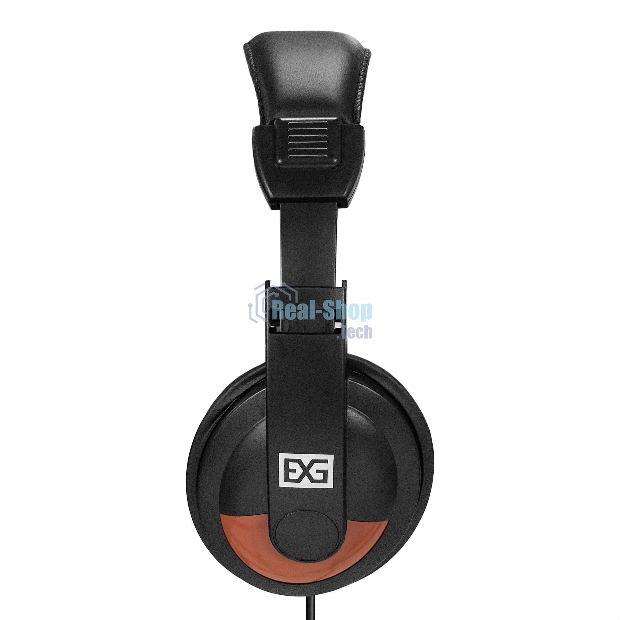 Гарнитура проводная полноразмерная с микрофоном (гарнитура) ExeGate Office HS-130S (2x3.5мм, динамик 40мм, 20-20000Гц, длина кабеля 2.2м, регулировка громкости)