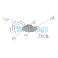 Потолочный светильник Ambrella light FL51759/8 WH/GD белый/золото GX53/8 max 12W 870*870*95