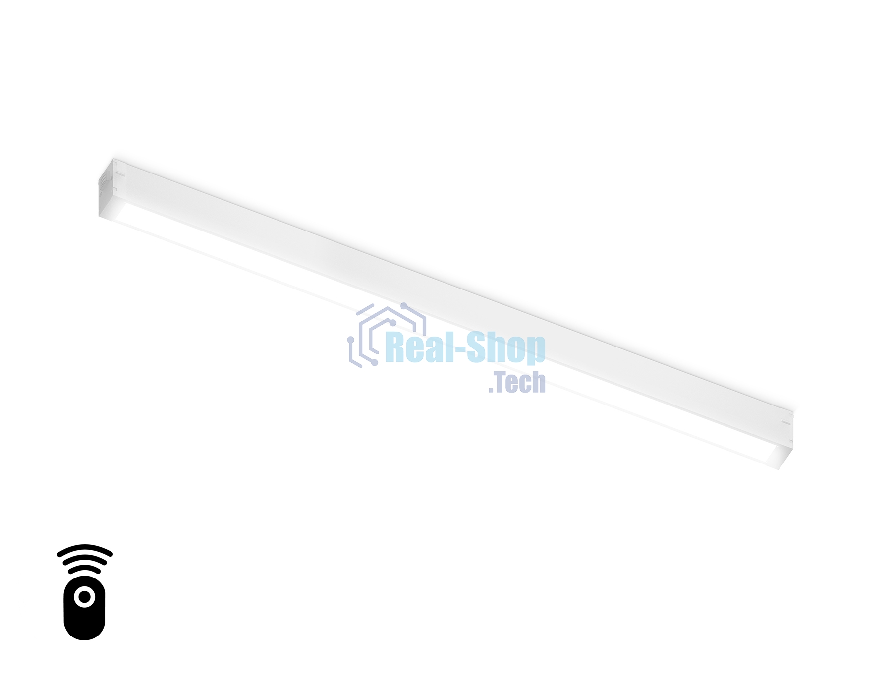 Управляемый светодиодный светильник для шинопровода Magnetic Ambrella light GL1291 WH белый IP20 24W 3000K-6400K 220V 120° 562*25*42 (Без ПДУ)