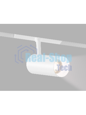 Трековый акцентный светильник Ambrella light GL4410 WH белый IP20 10W 3CCT 3000-6000K SMART 48V 24° D45*100