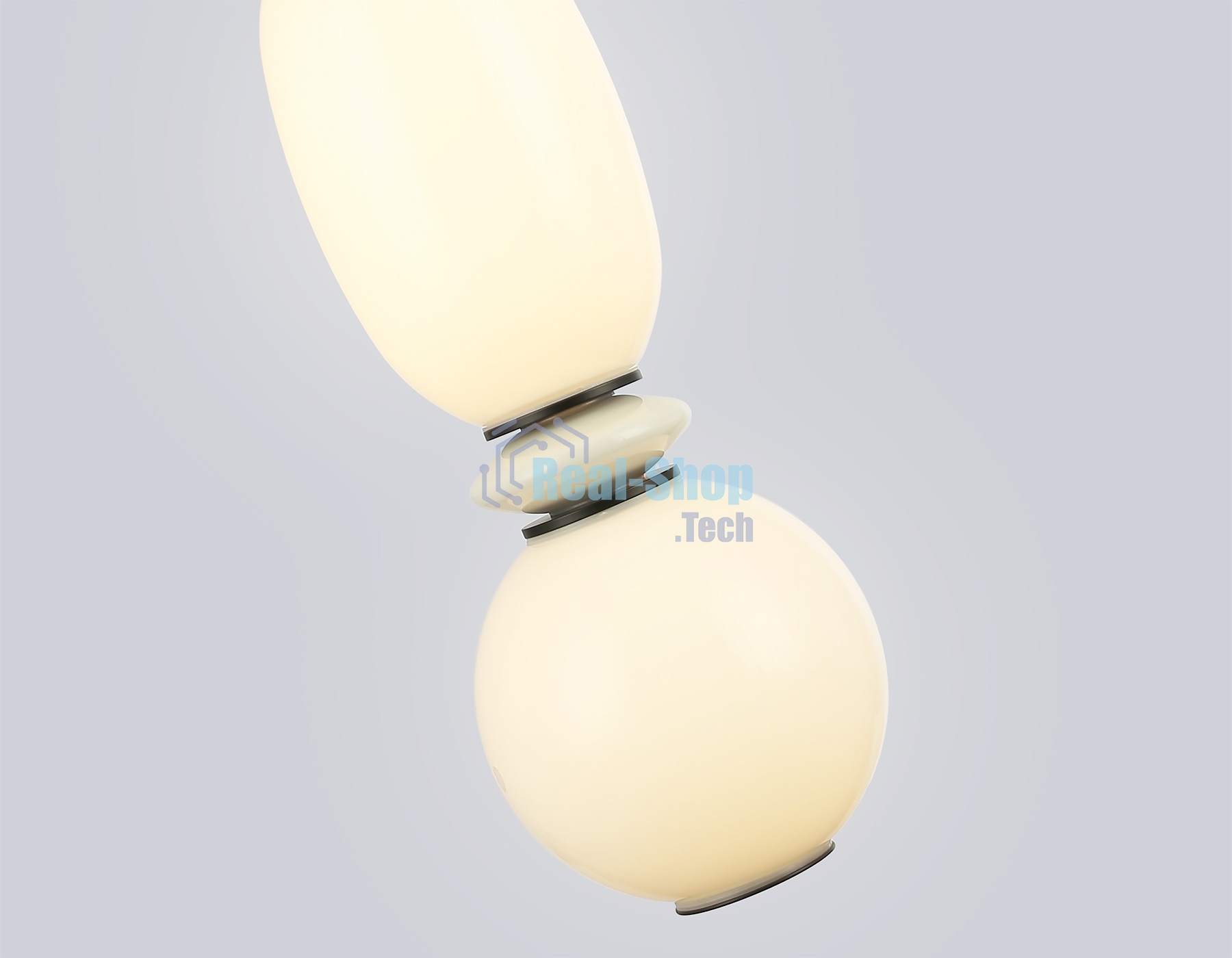Светильник Ambrella light LH53142 BK/WH черный/белый 15W 3000K D140*1760