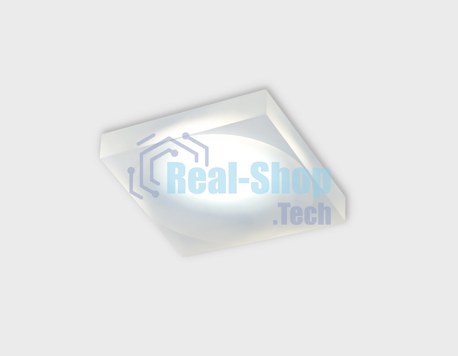 Светильник Ambrella light TN136 WH/FR белый/матовый GU5.3 80*80*32