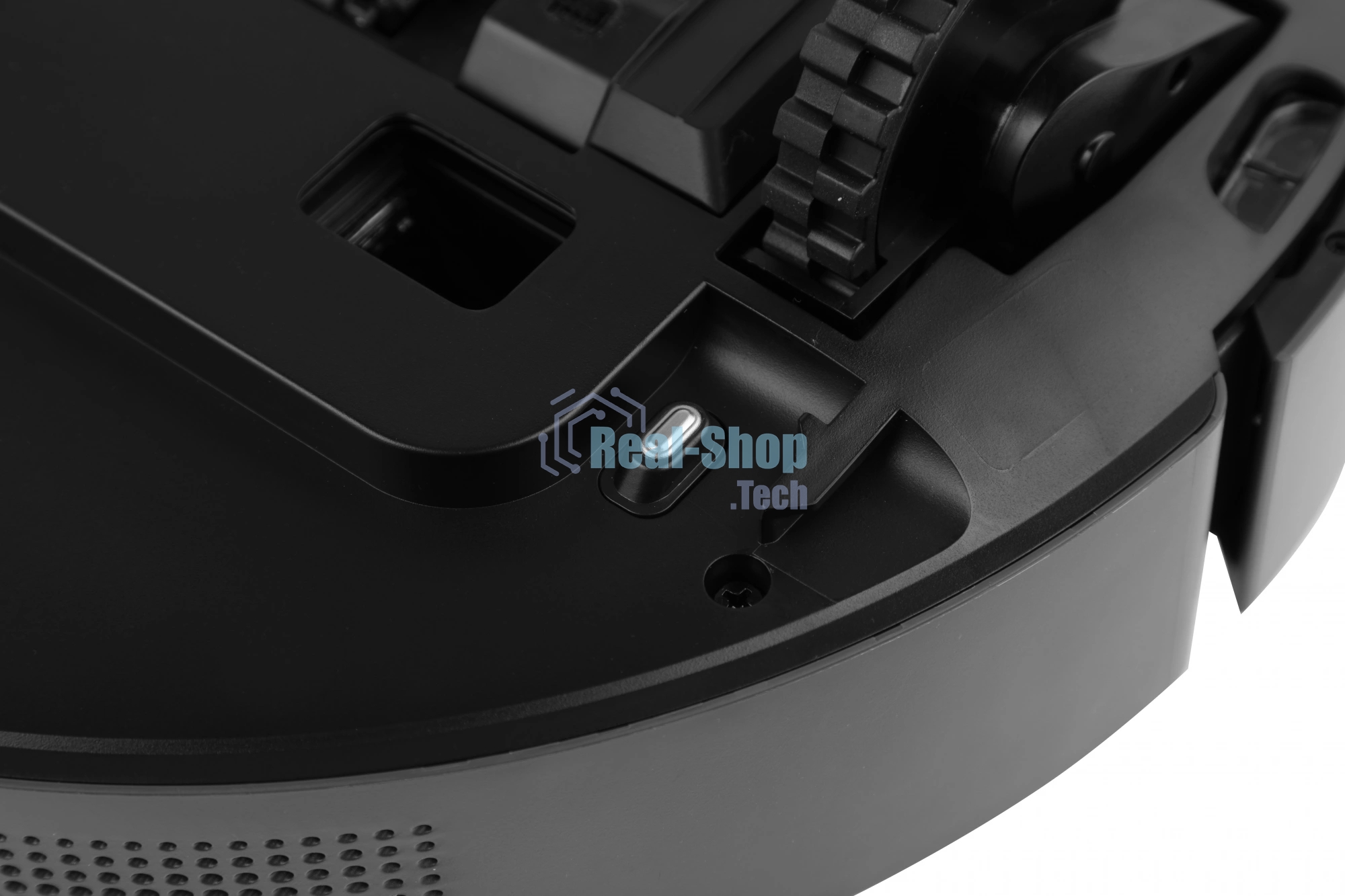 Робот-пылесос Dreame RLS6AD D10S Plus черный, 5200 мА·ч Li-Ion, уборка сухая/влажная, пылесборник контейнер 0.4 л