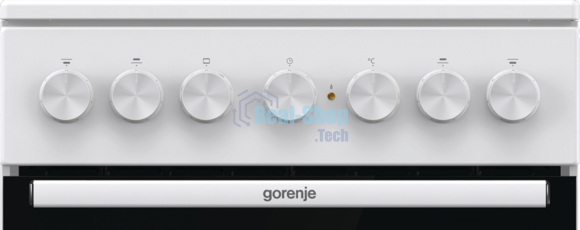 Плита электрическая Gorenje GEC5B41WG белый, конфорок 4 электрических, духовка 62 л, 50 см x 85 см x 59.4 см