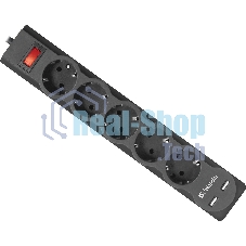 Сетевой фильтр Defender 3M DFS 753 5OUTL.