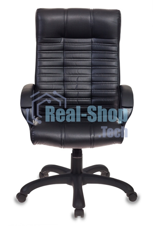 Кресло руководителя Бюрократ KB-10/BLACK черный, искусственная кожа