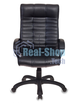 Кресло Бюрократ KB-10/BLACK черный, экокожа