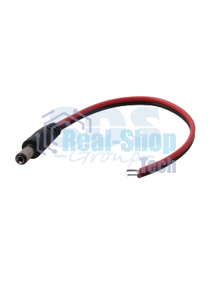 Разъем питания Rexant штекер 2.5х5.5x10 мм с проводом 20 см