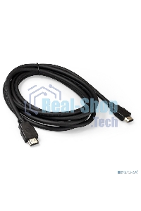 Кабель HDMI Exegate EX287731RUS EX-CC-HDMI2-3.0 (19M/19M, HDMIv2.0, 3м, 4K UHD, Ethernet, позолоченные контакты)