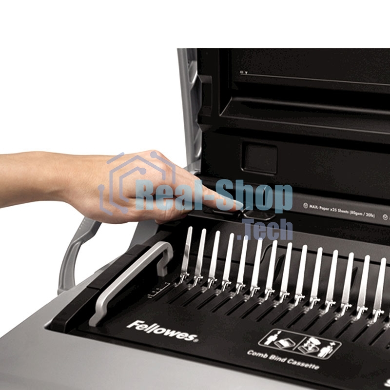 Переплетчик Fellowes GALAXY 500 A4/перф.25л.сшив./500/пластик.пруж. (6-50мм)