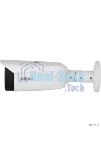 Уличная цилиндрическая IP-видеокамера TiOC DAHUA DH-IPC-HFW3449T1P-ZAS-PV-S5 с ИИ и активным сдерживанием 4Мп, 1/2.7” CMOS, моторизованный объектив 2.7~13,5мм (5x), видеоаналитика, ИК 50м, LED 40м