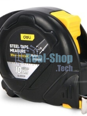 Рулетка Deli DL9010P 10мx25мм