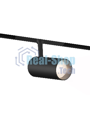Трековый акцентный светильник Ambrella light GL4415 BK черный  IP20 10W 3CCT 3000-6000K SMART 48V 24° D45*100