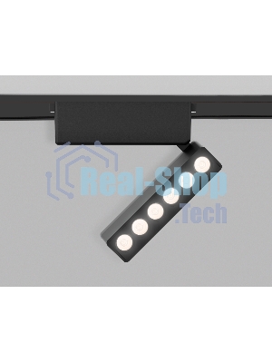 Светильник трековый светодиодный GV1469 BK черный IP20 6W 4200K 48V 24° 122*26*80