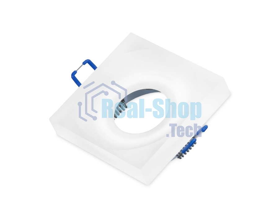 Светильник Ambrella light TN136 WH/FR белый/матовый GU5.3 80*80*32