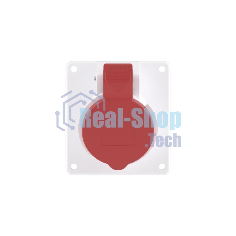 DKC Розетка панельная с наклоном PAS IP44 16А 3P+E 400В